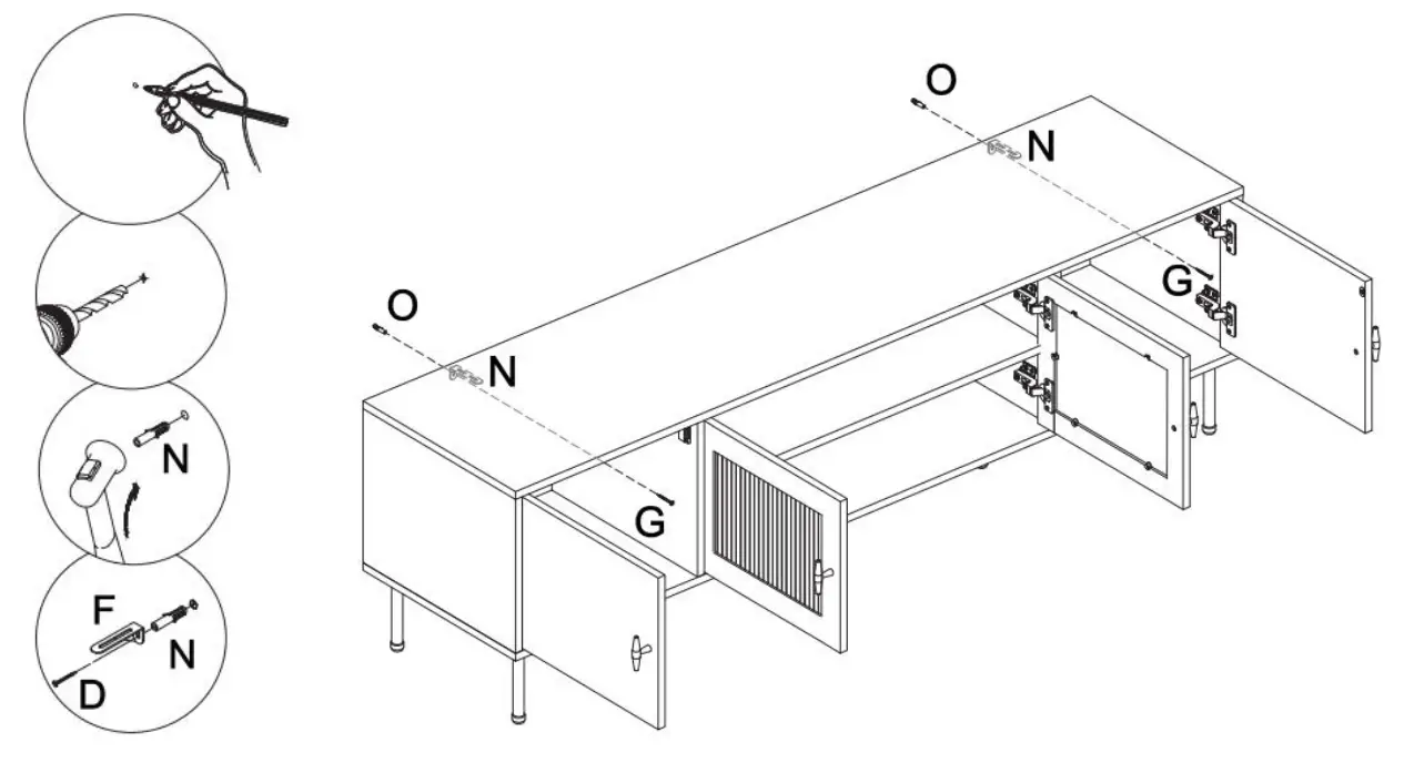 kogan SLEDWAETUBA Edward Entertainment Unit - Step 9