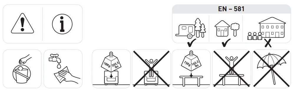 KeTeR 17204120 Columbia Dining 9 Pieces Set - figure 1
