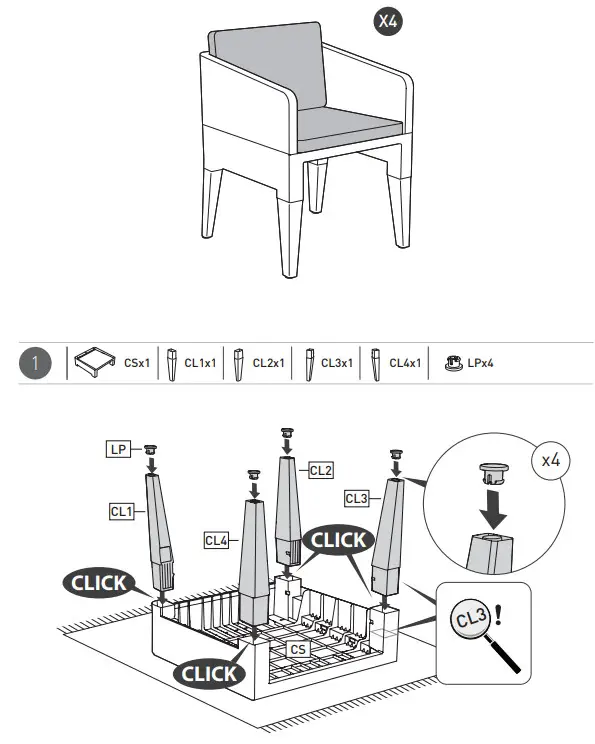 KeTeR 17204120 Columbia Dining 9 Pieces Set - figure 10