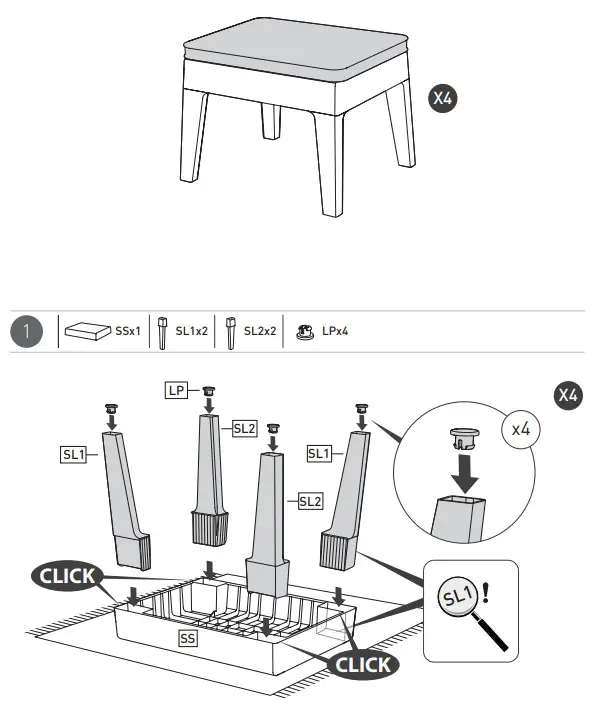 KeTeR 17204120 Columbia Dining 9 Pieces Set - figure 15