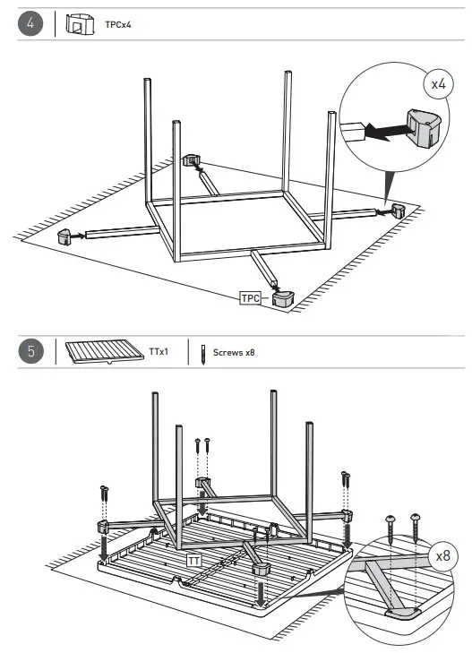 KeTeR 17204120 Columbia Dining 9 Pieces Set - figure 5