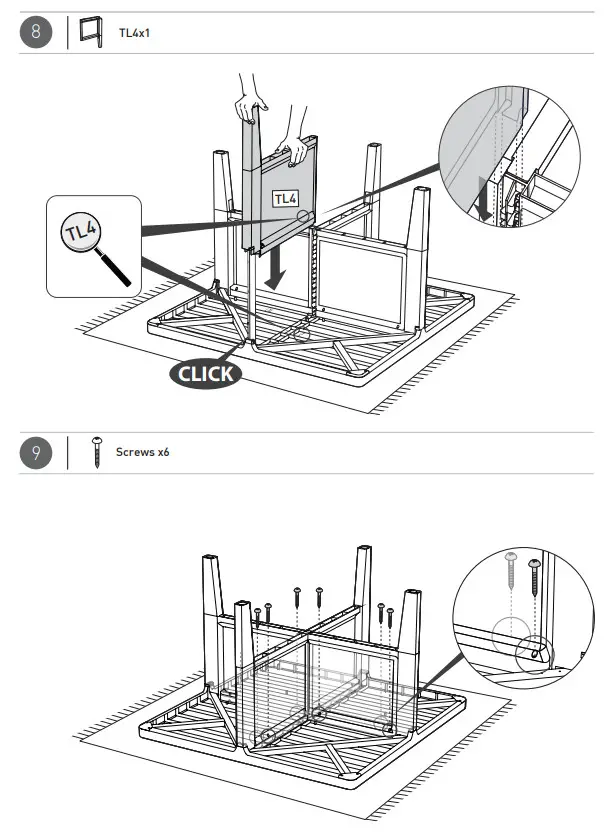 KeTeR 17204120 Columbia Dining 9 Pieces Set - figure 7
