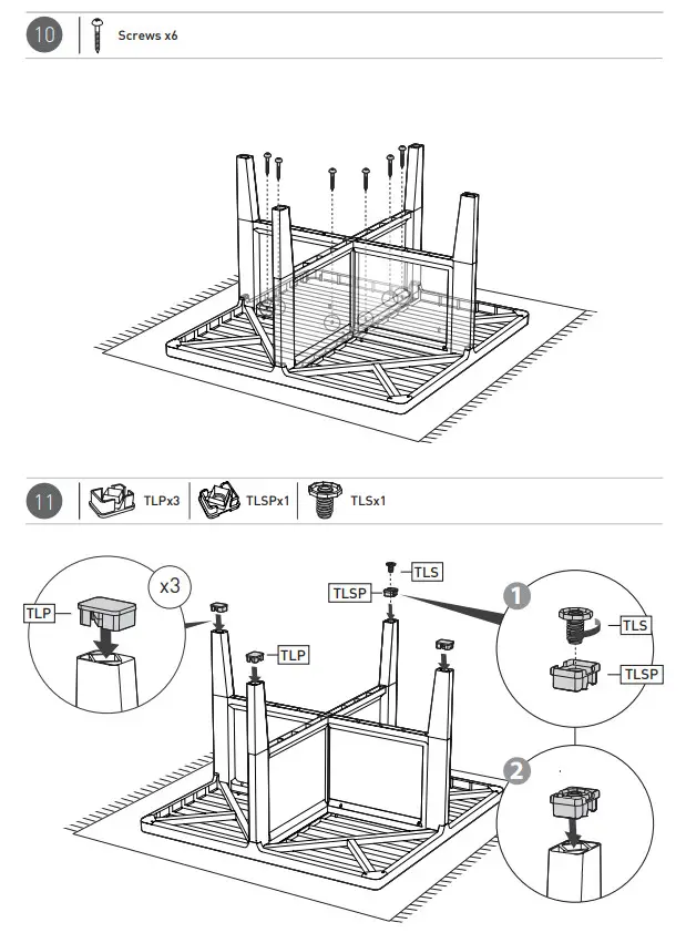 KeTeR 17204120 Columbia Dining 9 Pieces Set - figure 8