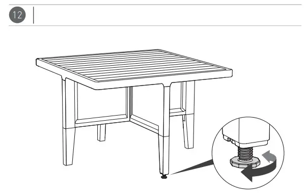 KeTeR 17204120 Columbia Dining 9 Pieces Set - figure 9