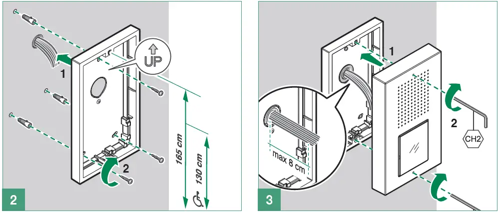 COMELIT KCA0061 2-Wire Analog Ciao-Mini Single-Family Audio Kit 03