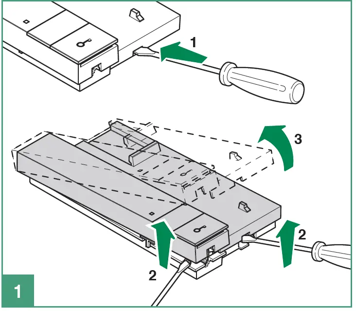 COMELIT KCA0061 2-Wire Analog Ciao-Mini Single-Family Audio Kit 07
