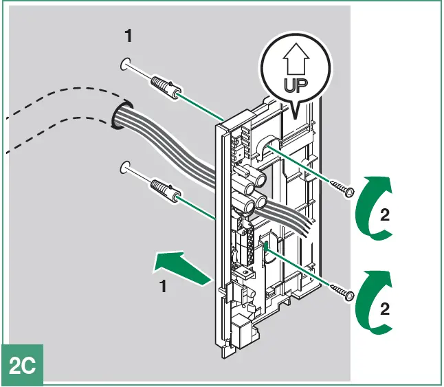 COMELIT KCA0061 2-Wire Analog Ciao-Mini Single-Family Audio Kit 10
