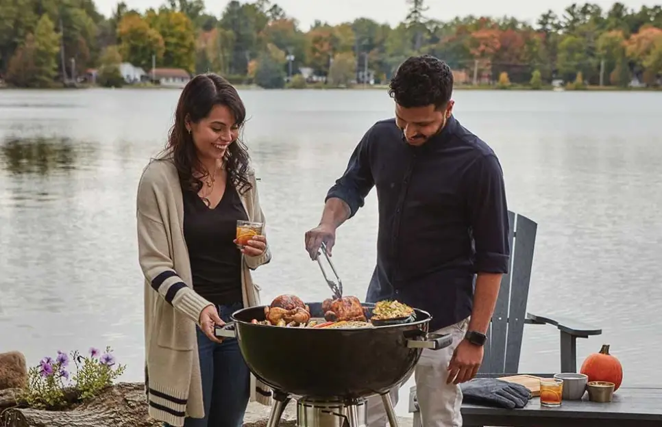 Napoleon Nk22k-leg-2 22 Inch Charcoal Kettle Grill Instruction Manual