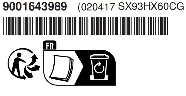 SIEMENS SX93HX60CG Built In Fully Integrated Dishwasher bar code