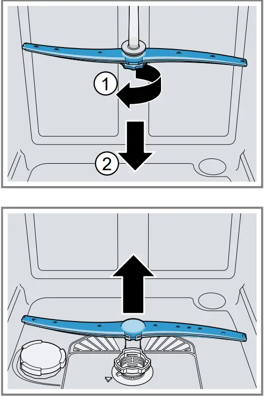 SIEMENS SX93HX60CG Built In Fully Integrated Dishwasher fig 4