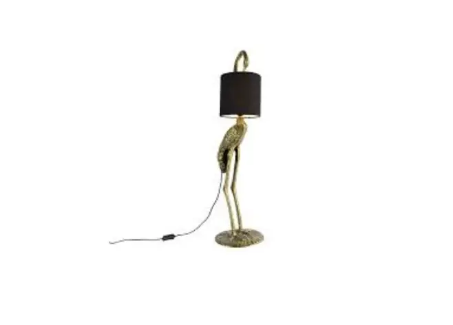 Qazqa 103811 Animal Kraanvogel To Fl Brass Floor Lamp Instruction Manual