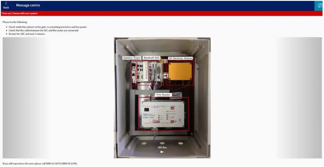 Allflex Protrack Draft - full error message
