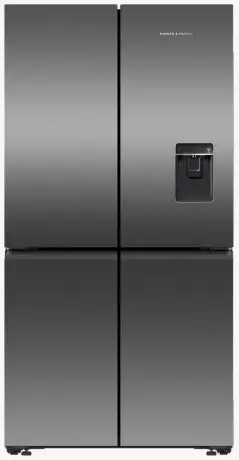 FISHER PAYKEL RF605QNUVB1 538L Freestanding Quad Door Refrigerator Freezer