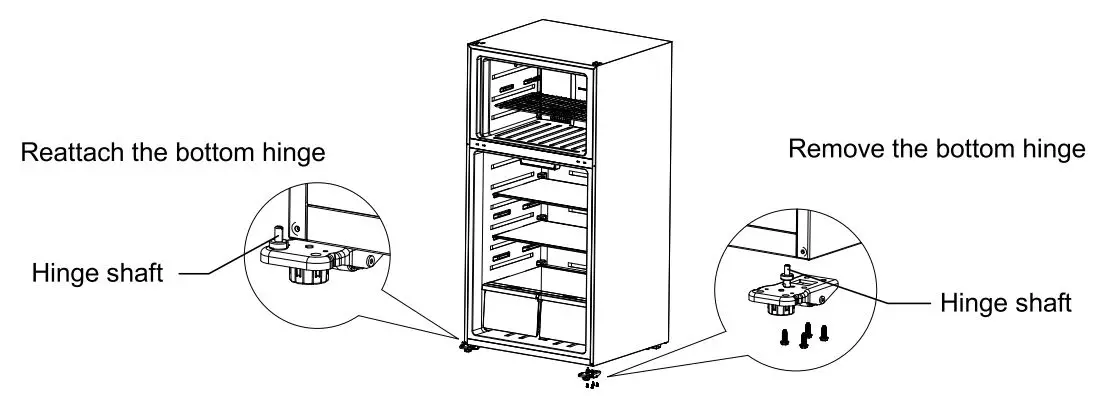 Forte-F18TFRAESWW-30-Inch-White-Top-Freezer-Refrigerator-FIG-9