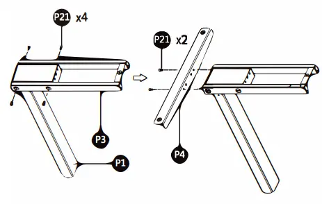 GLOBAL-INDUSTRIAL-493778GY-Light-Duty-Electric-Adjustable-Height-Workbench-FIG 4