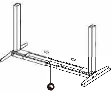 GLOBAL-INDUSTRIAL-493778GY-Light-Duty-Electric-Adjustable-Height-Workbench-FIG 5