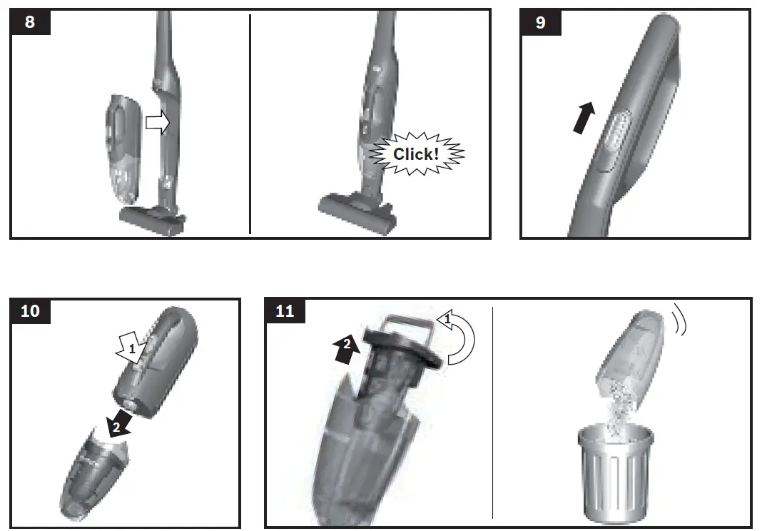 BOSCH BBHF220 Readyyy Vacuum Cl 4