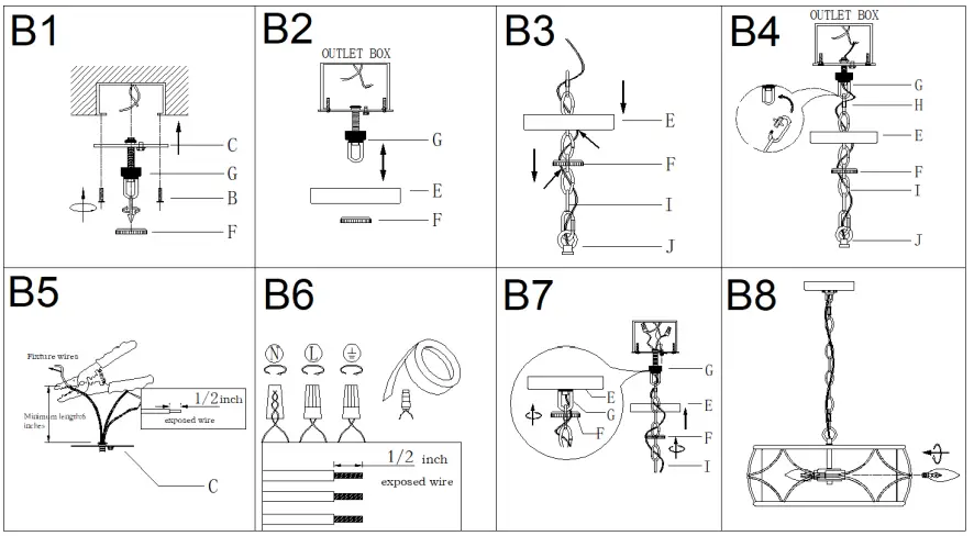 LNC-A03946-Vintage-Gold-Fabric-Drum-Chandelier-5
