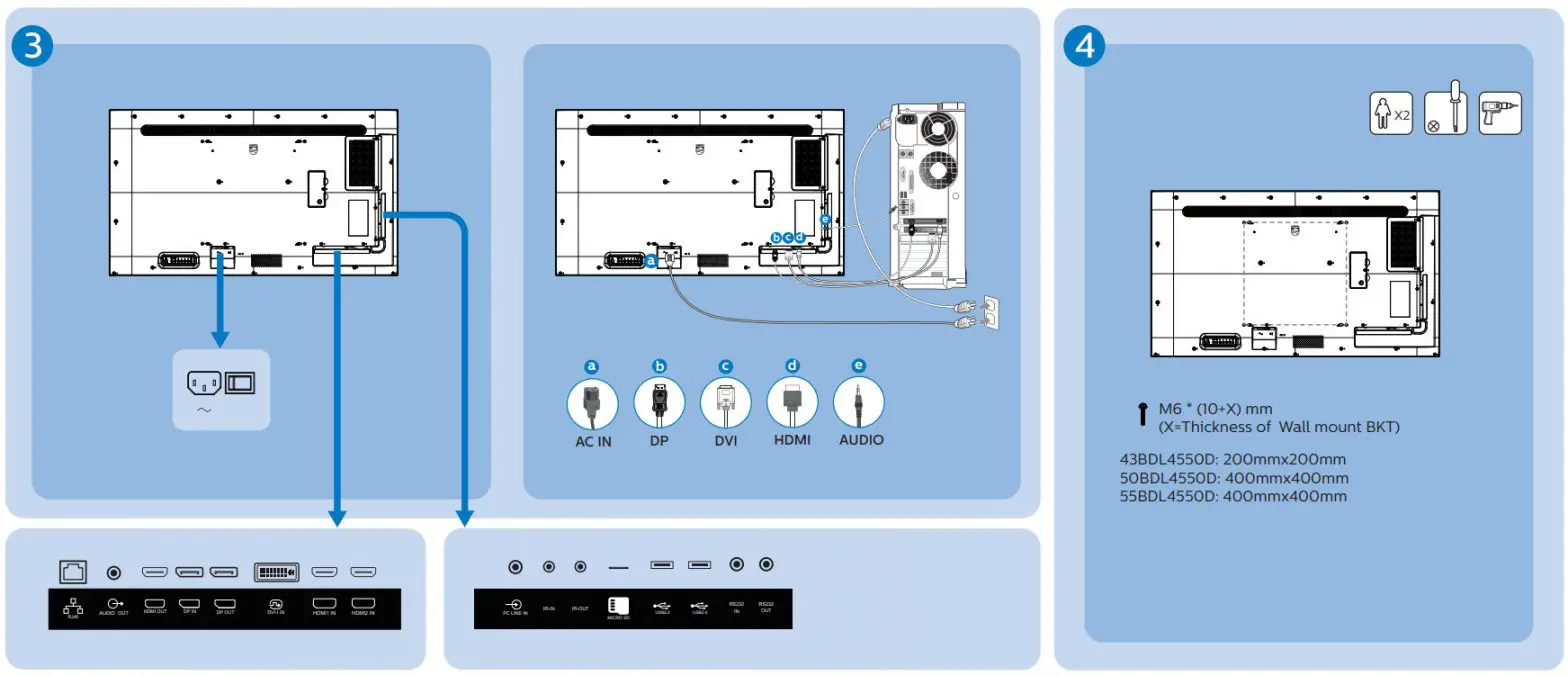 PHILIPS 43BDL4550D D Line Professional Display Solutions - 3