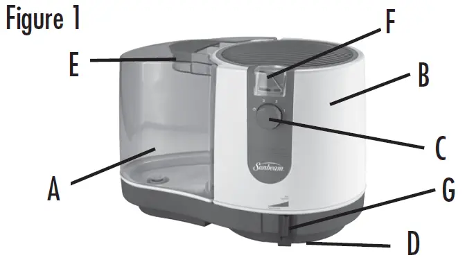 Sunbeam SCM1747-CN Cool Mist Humidifier 1