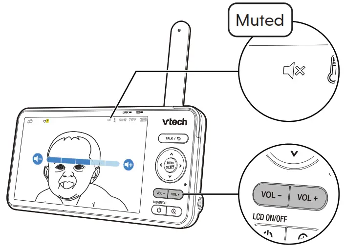 vtech RM5756HD 5 Inch Smart Wifi 1080p Video Monitor - fig 14