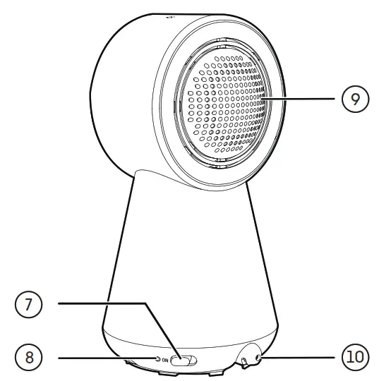 vtech RM5756HD 5 Inch Smart Wifi 1080p Video Monitor - fig 2