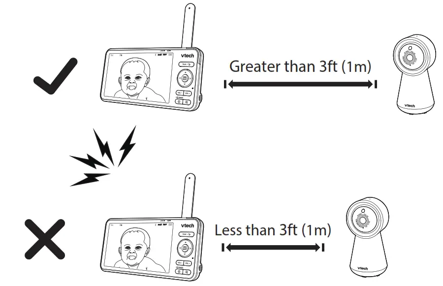 vtech RM5756HD 5 Inch Smart Wifi 1080p Video Monitor - fig 23