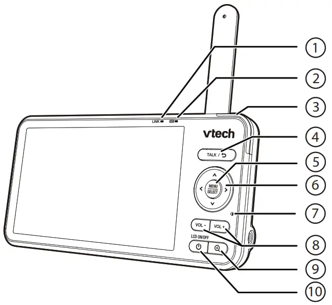 vtech RM5756HD 5 Inch Smart Wifi 1080p Video Monitor - fig 4