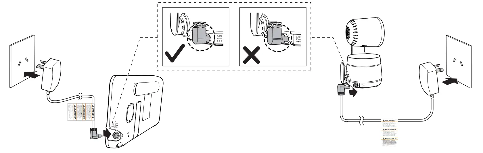 Connect the Baby Monitor