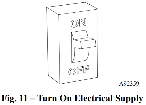 Carrier Non Condensing 80 Percent AFUE Gas Furnace - Figure 12