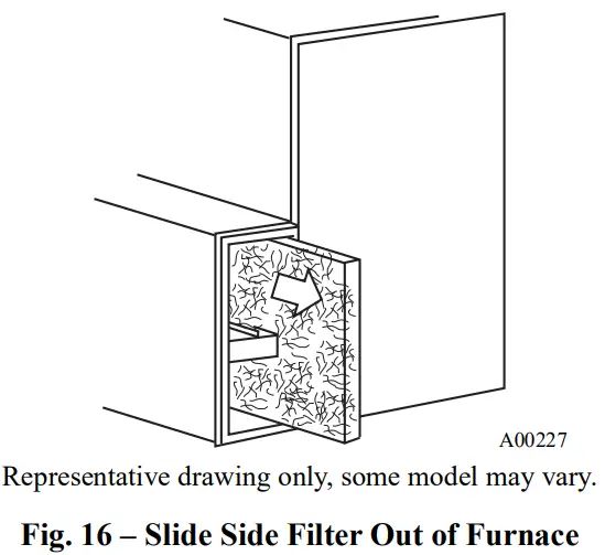 Carrier Non Condensing 80 Percent AFUE Gas Furnace - Figure 17