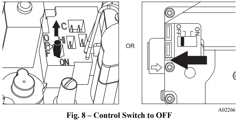 Carrier Non Condensing 80 Percent AFUE Gas Furnace - Figure 9