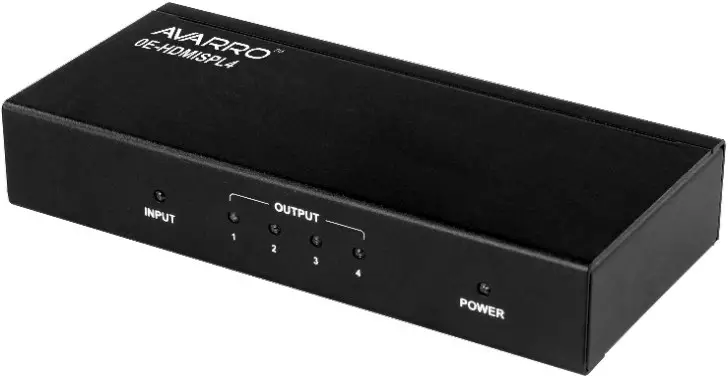 AVARRO 0E-HDMISPL4 4 Ports HDMI Splitter