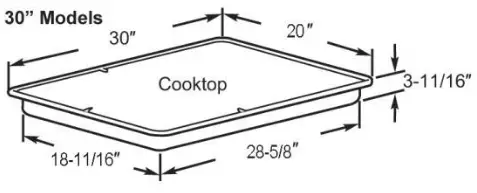 THE HOME DEPOT H Burner 5012 30 Inch Gas on Glass Gas Cooktop - Figure 3
