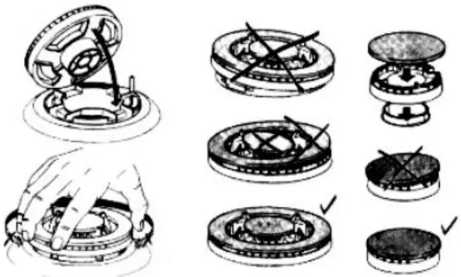 THE HOME DEPOT H Burner 5012 30 Inch Gas on Glass Gas Cooktop - Figure 9