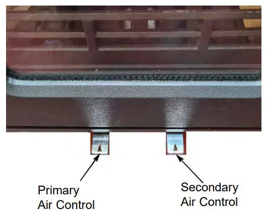 Bilberry Non Boiler Eco Stoves Instruction Manual - AIR CONTROLS