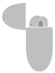 FIG 6 Charging the earphones