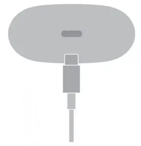 FIG 7 Charging the charging case