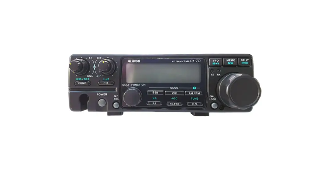 Alinco Dx-701 Commercial Hf Ssb Transceiver User Manual