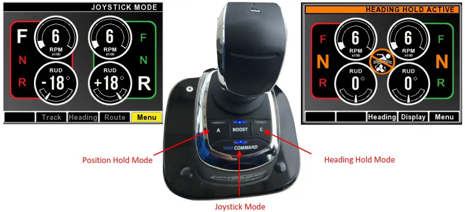 FURUNO NavPilot 711C Seastar Optimus DBW Steering Interface - Optimus CANtrack Display 2