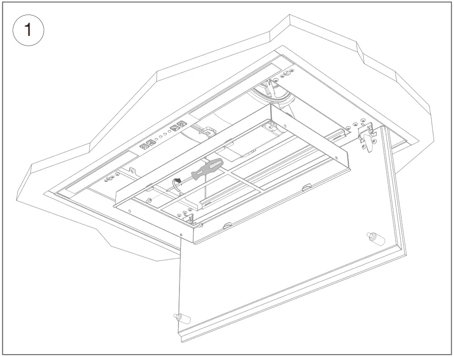 NOVY 26050400 Monoblock Carbon Filter with Holder - Figure 2