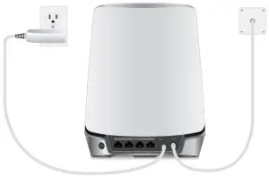 Set up and activate using the Orbi cable modem router web interface