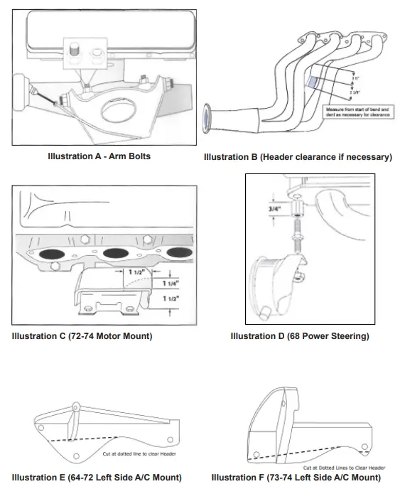 DOUG-S-HEADERS-D322-4-Tube-Full-Length-Header-Chevrolet-Chevelle-fig-1