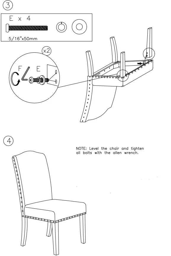 ASHLEY D718-01 Kodatown Dining Chair-FIG4