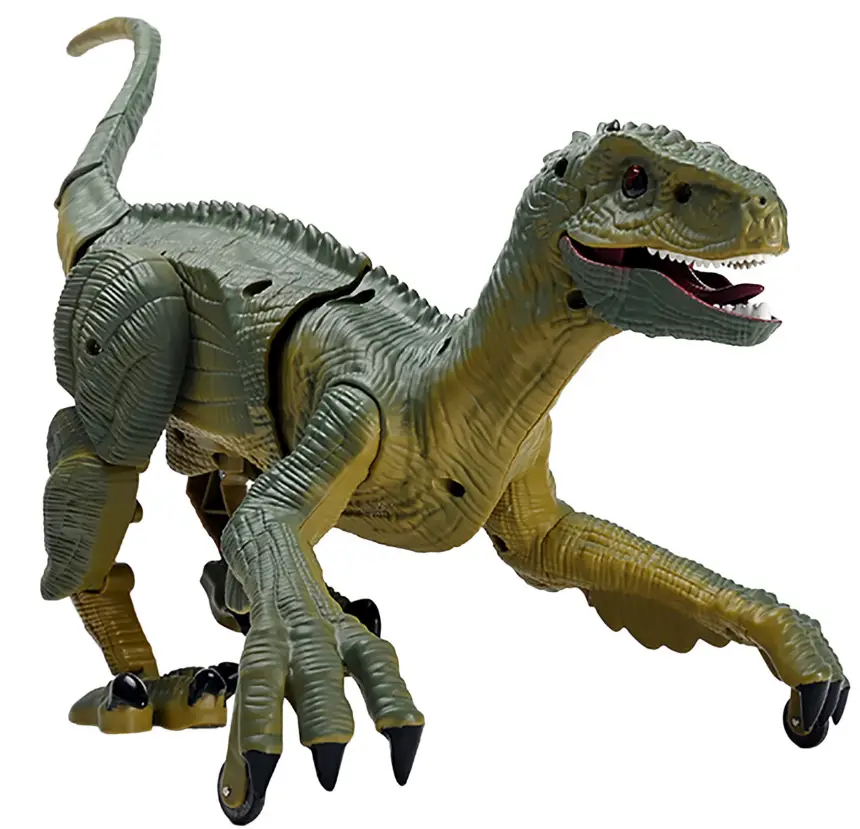 SHARPER IMAGE 208702 2.4GHz 5-Channel R-C Walking Simulation Velociraptor