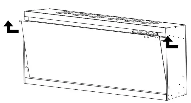 MODERN EMBER ME-HM50 Wall Mounted & Recessed Electric Fireplace (10)