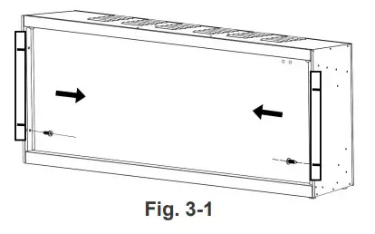 MODERN EMBER ME-HM50 Wall Mounted & Recessed Electric Fireplace (11)