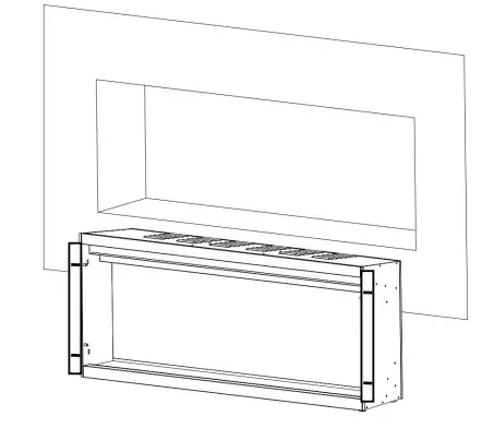 MODERN EMBER ME-HM50 Wall Mounted & Recessed Electric Fireplace (13)