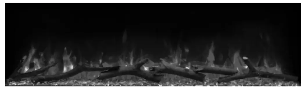 MODERN EMBER ME-HM50 Wall Mounted & Recessed Electric Fireplace (25)