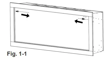 MODERN EMBER ME-HM50 Wall Mounted & Recessed Electric Fireplace (6)